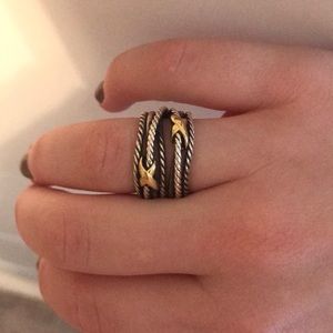 David Yurman Cross Ring